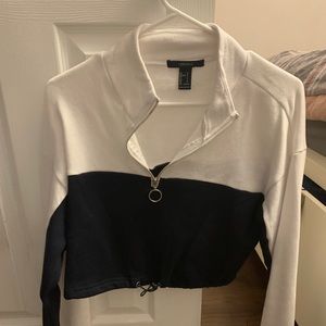 Forever 21 quarter zip hoodie